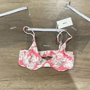 Mikoh MUMUROA Bikini Top Size Small